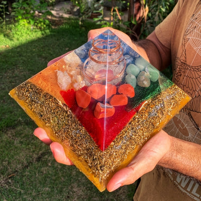 4 Tones Elemental Pyramid | Inner Channeling Pyramid