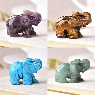 Crystal Elephants | Pocket Size