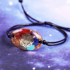 7 Chakra Blancing Energy Orgone Bracelet - SpiritCenter