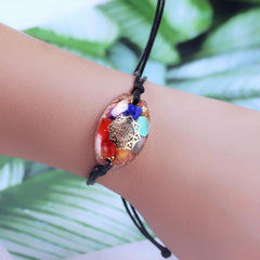 7 Chakra Blancing Energy Orgone Bracelet - SpiritCenter