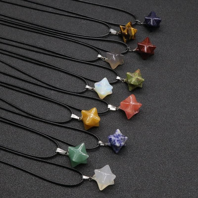 Spirit Merkaba Orgonite Star Pendant Necklace - SpiritCenter