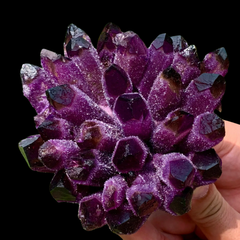 Uruguay Violet Quartz Phantom Clusters | Sacred Space