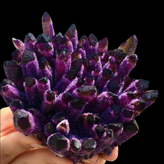 Uruguay Violet Quartz Phantom Clusters | Sacred Space