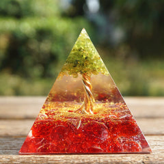 Red Tree of Life Pyramid | Vivid Dreams