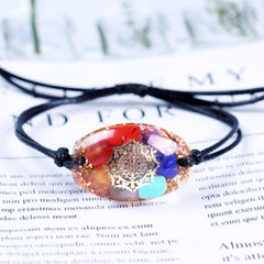 7 Chakra Blancing Energy Orgone Bracelet - SpiritCenter