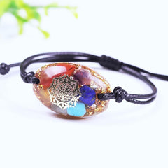 7 Chakra Blancing Energy Orgone Bracelet - SpiritCenter