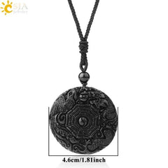 Inner Alignment Necklaces | Obsidian