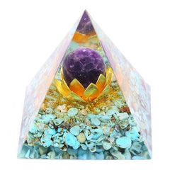 Soothe The Soul | Lotus Amethyst Pyramid